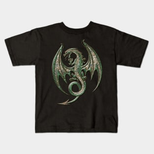 Wonderful elegant dragon Kids T-Shirt